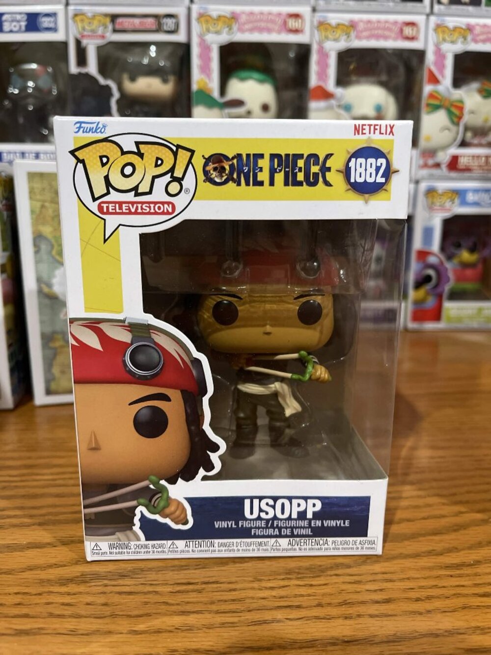 (One Piece Live Action) **With Protector** FUNKO POP! TELEVISION Usopp #1882